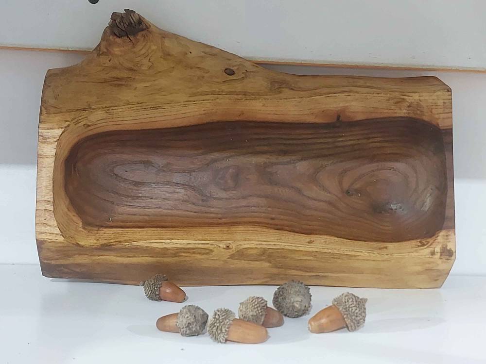 اردو خوری با چوب گردو دست ساز